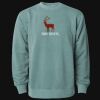 Unisex Midweight Pigment-Dyed Crewneck Sweatshirt Thumbnail