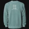 Unisex Midweight Pigment-Dyed Crewneck Sweatshirt Thumbnail
