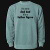 Unisex Midweight Pigment-Dyed Crewneck Sweatshirt Thumbnail