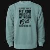 Unisex Midweight Pigment-Dyed Crewneck Sweatshirt Thumbnail