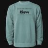 Unisex Midweight Pigment-Dyed Crewneck Sweatshirt Thumbnail