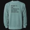 Unisex Midweight Pigment-Dyed Crewneck Sweatshirt Thumbnail