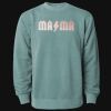 Unisex Midweight Pigment-Dyed Crewneck Sweatshirt Thumbnail