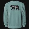 Unisex Midweight Pigment-Dyed Crewneck Sweatshirt Thumbnail