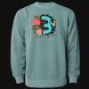 Unisex Midweight Pigment-Dyed Crewneck Sweatshirt Thumbnail