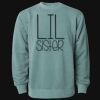 Unisex Midweight Pigment-Dyed Crewneck Sweatshirt Thumbnail