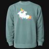 Unisex Midweight Pigment-Dyed Crewneck Sweatshirt Thumbnail