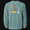 Unisex Midweight Pigment-Dyed Crewneck Sweatshirt Thumbnail