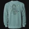 Unisex Midweight Pigment-Dyed Crewneck Sweatshirt Thumbnail