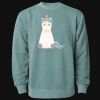 Unisex Midweight Pigment-Dyed Crewneck Sweatshirt Thumbnail