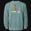 Unisex Midweight Pigment-Dyed Crewneck Sweatshirt Thumbnail