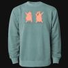 Unisex Midweight Pigment-Dyed Crewneck Sweatshirt Thumbnail