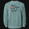 Unisex Midweight Pigment-Dyed Crewneck Sweatshirt Thumbnail