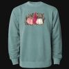 Unisex Midweight Pigment-Dyed Crewneck Sweatshirt Thumbnail
