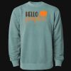 Unisex Midweight Pigment-Dyed Crewneck Sweatshirt Thumbnail