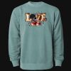 Unisex Midweight Pigment-Dyed Crewneck Sweatshirt Thumbnail