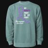 Unisex Midweight Pigment-Dyed Crewneck Sweatshirt Thumbnail
