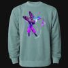 Unisex Midweight Pigment-Dyed Crewneck Sweatshirt Thumbnail