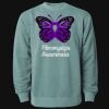 Unisex Midweight Pigment-Dyed Crewneck Sweatshirt Thumbnail
