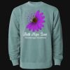 Unisex Midweight Pigment-Dyed Crewneck Sweatshirt Thumbnail