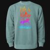 Unisex Midweight Pigment-Dyed Crewneck Sweatshirt Thumbnail