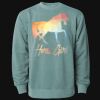 Unisex Midweight Pigment-Dyed Crewneck Sweatshirt Thumbnail