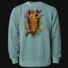 Unisex Midweight Pigment-Dyed Crewneck Sweatshirt Thumbnail