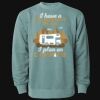 Unisex Midweight Pigment-Dyed Crewneck Sweatshirt Thumbnail