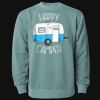 Unisex Midweight Pigment-Dyed Crewneck Sweatshirt Thumbnail