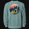 Unisex Midweight Pigment-Dyed Crewneck Sweatshirt Thumbnail
