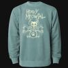 Unisex Midweight Pigment-Dyed Crewneck Sweatshirt Thumbnail
