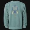 Unisex Midweight Pigment-Dyed Crewneck Sweatshirt Thumbnail