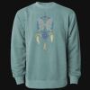 Unisex Midweight Pigment-Dyed Crewneck Sweatshirt Thumbnail