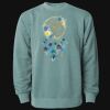 Unisex Midweight Pigment-Dyed Crewneck Sweatshirt Thumbnail