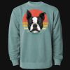Unisex Midweight Pigment-Dyed Crewneck Sweatshirt Thumbnail