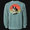 Unisex Midweight Pigment-Dyed Crewneck Sweatshirt Thumbnail