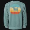 Unisex Midweight Pigment-Dyed Crewneck Sweatshirt Thumbnail