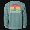 Unisex Midweight Pigment-Dyed Crewneck Sweatshirt Thumbnail