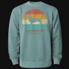 Unisex Midweight Pigment-Dyed Crewneck Sweatshirt Thumbnail