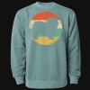 Unisex Midweight Pigment-Dyed Crewneck Sweatshirt Thumbnail