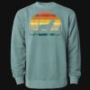 Unisex Midweight Pigment-Dyed Crewneck Sweatshirt Thumbnail
