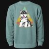 Unisex Midweight Pigment-Dyed Crewneck Sweatshirt Thumbnail