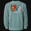 Unisex Midweight Pigment-Dyed Crewneck Sweatshirt Thumbnail