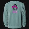 Unisex Midweight Pigment-Dyed Crewneck Sweatshirt Thumbnail
