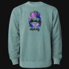 Unisex Midweight Pigment-Dyed Crewneck Sweatshirt Thumbnail