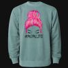 Unisex Midweight Pigment-Dyed Crewneck Sweatshirt Thumbnail