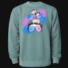 Unisex Midweight Pigment-Dyed Crewneck Sweatshirt Thumbnail