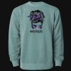 Unisex Midweight Pigment-Dyed Crewneck Sweatshirt Thumbnail