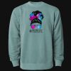 Unisex Midweight Pigment-Dyed Crewneck Sweatshirt Thumbnail