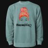 Unisex Midweight Pigment-Dyed Crewneck Sweatshirt Thumbnail
